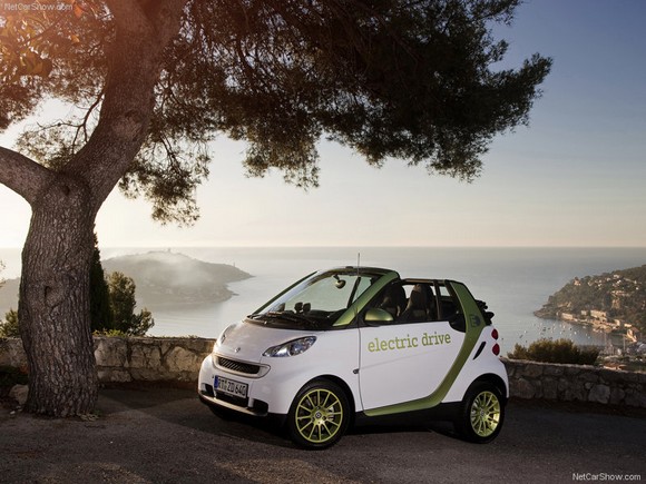 La Smart Fortwo Electric Drive